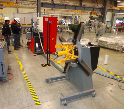 The toroidal core winder MAN2012